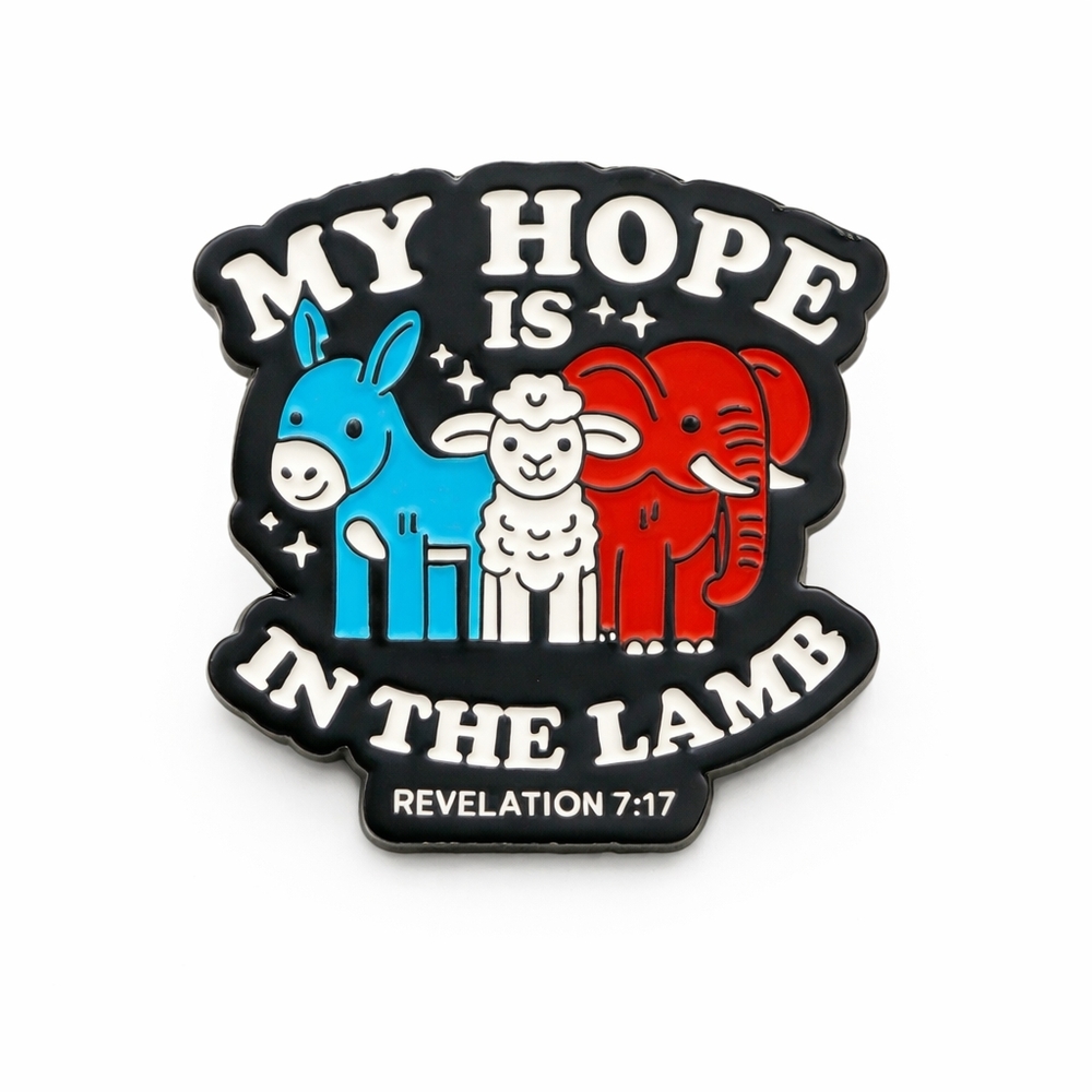 God Will Provide Enamel Pin – Faith Lapel Pin